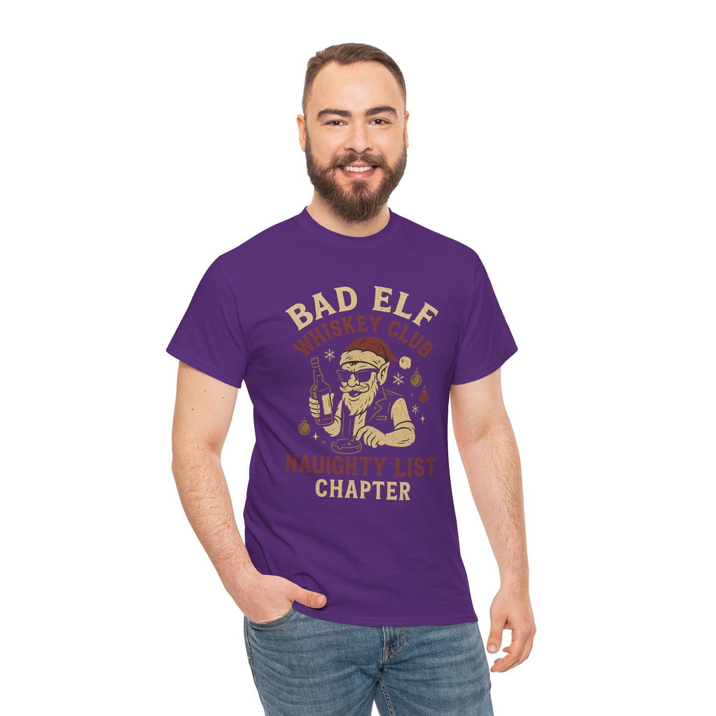 Bad Elf Whiskey Club – Naughty List Chapter Tee
