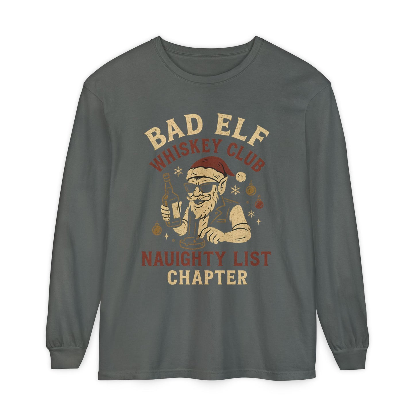 Bad Elf Whiskey Club – Naughty List Chapter Long Sleeve