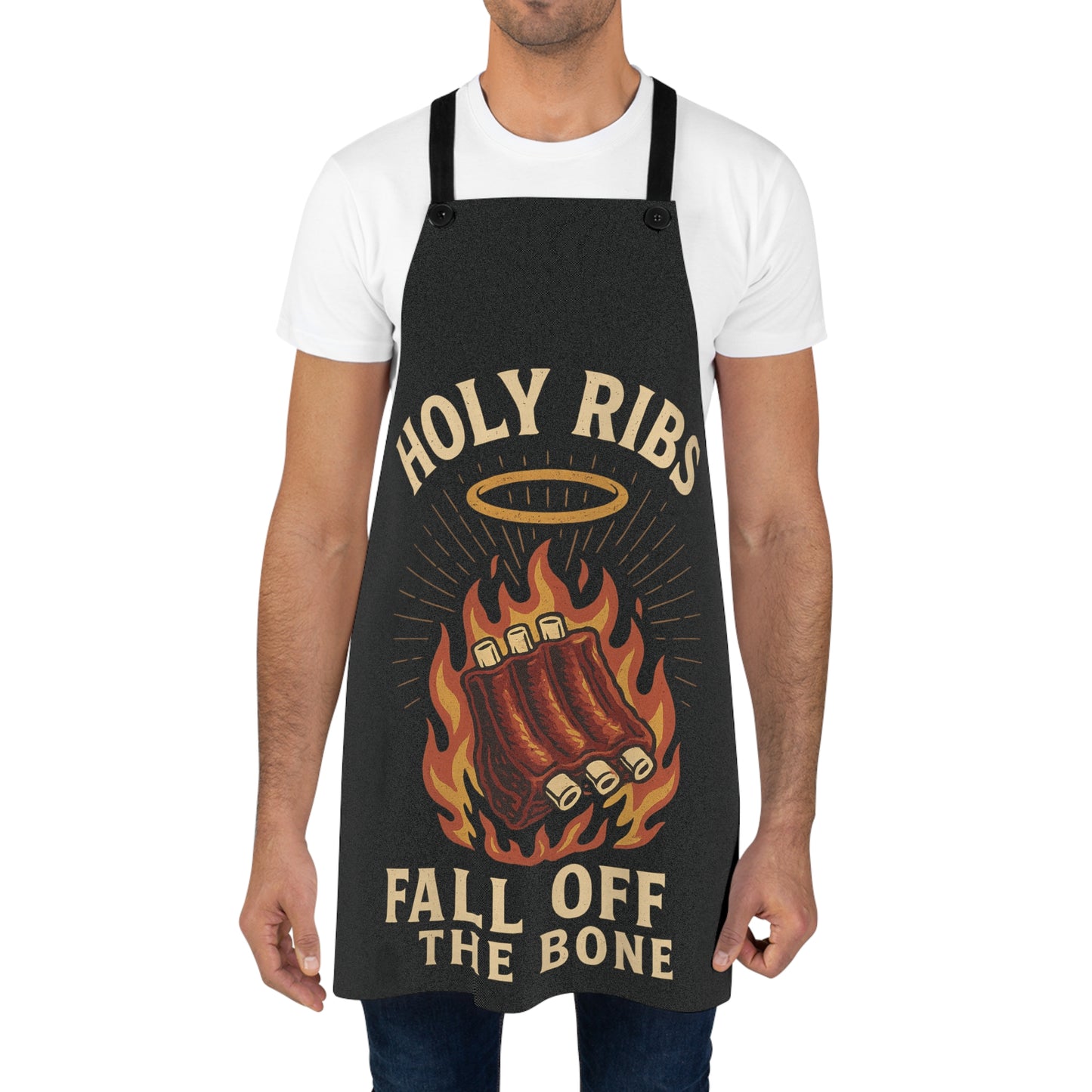 Holy Ribs – Fall Off the Bone | Outlaw BBQ Apron