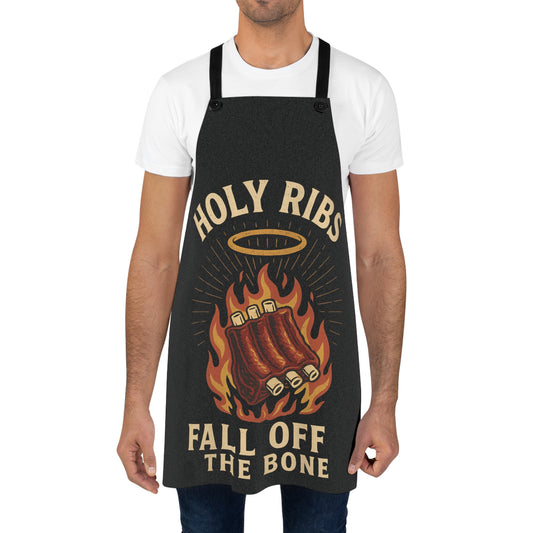 Holy Ribs – Fall Off the Bone | Outlaw BBQ Apron
