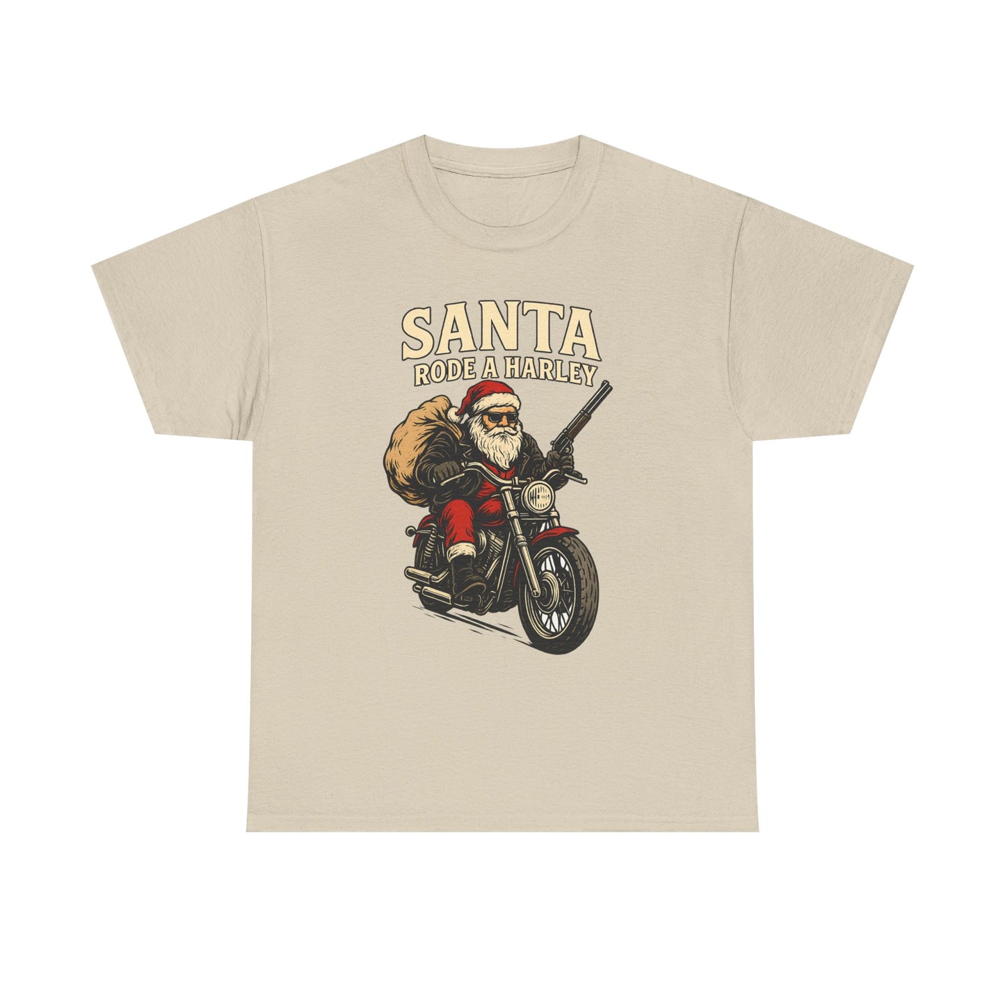Santa Rode a Harley – Outlaw Christmas Edition Tee