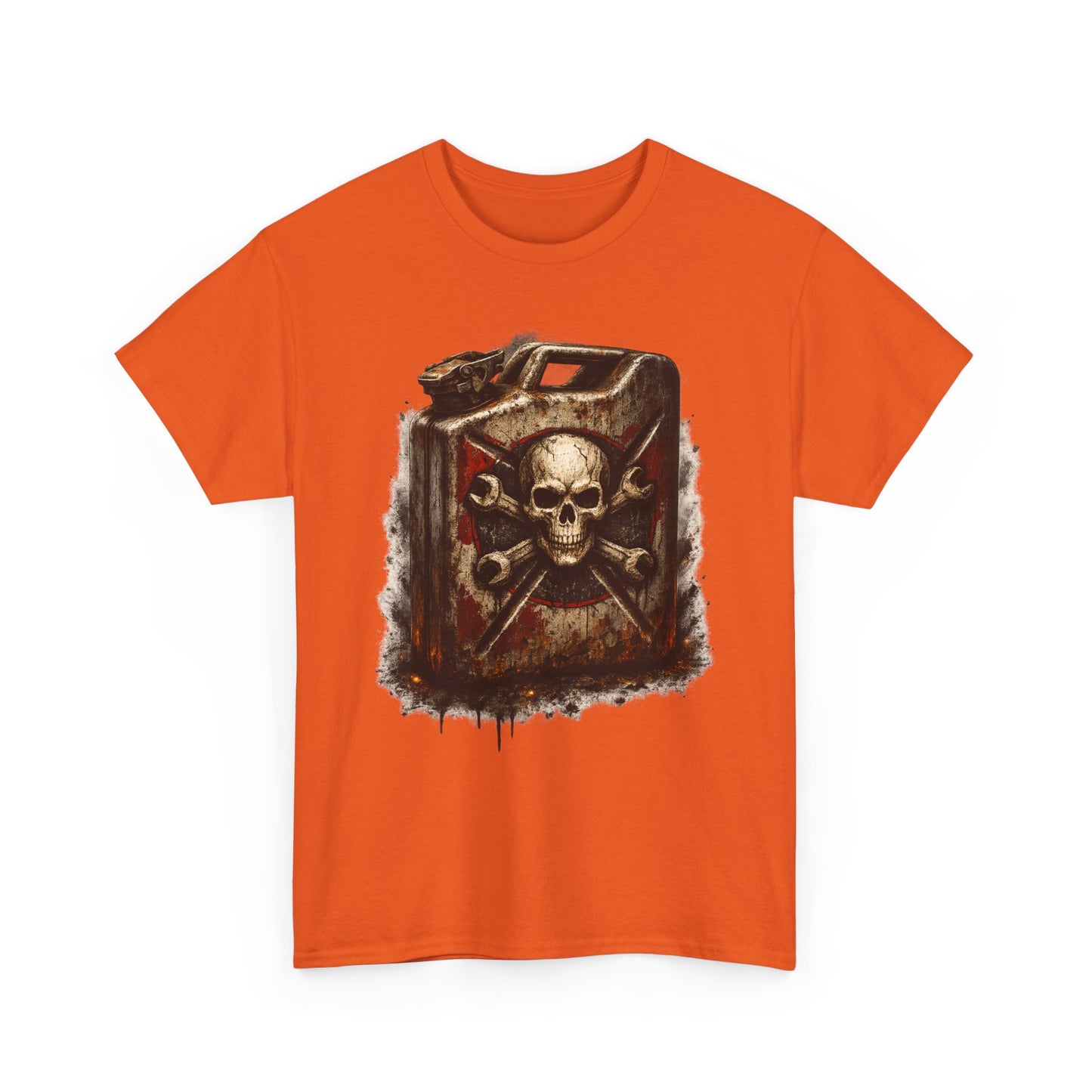 Skull Fuel Can T-Shirt | Outlaw Garage Jerry Can Graphic
