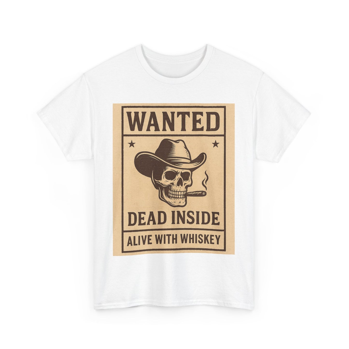 Wanted: Dead Inside-Unisex Heavy Cotton Tee