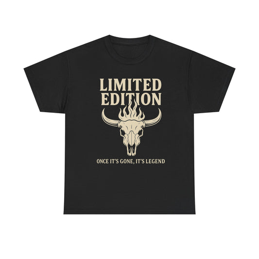 LIMITED EDITION – BURNING SKULL - Unisex Heavy Cotton Tee