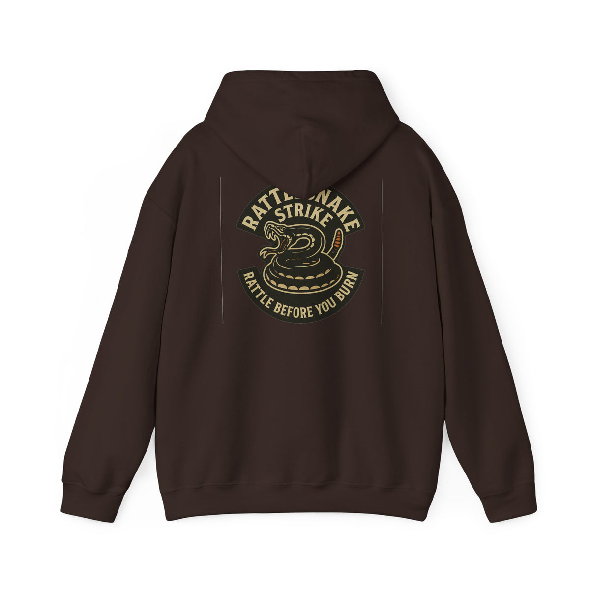 Rattlesnake Strike Graphic Hoodie