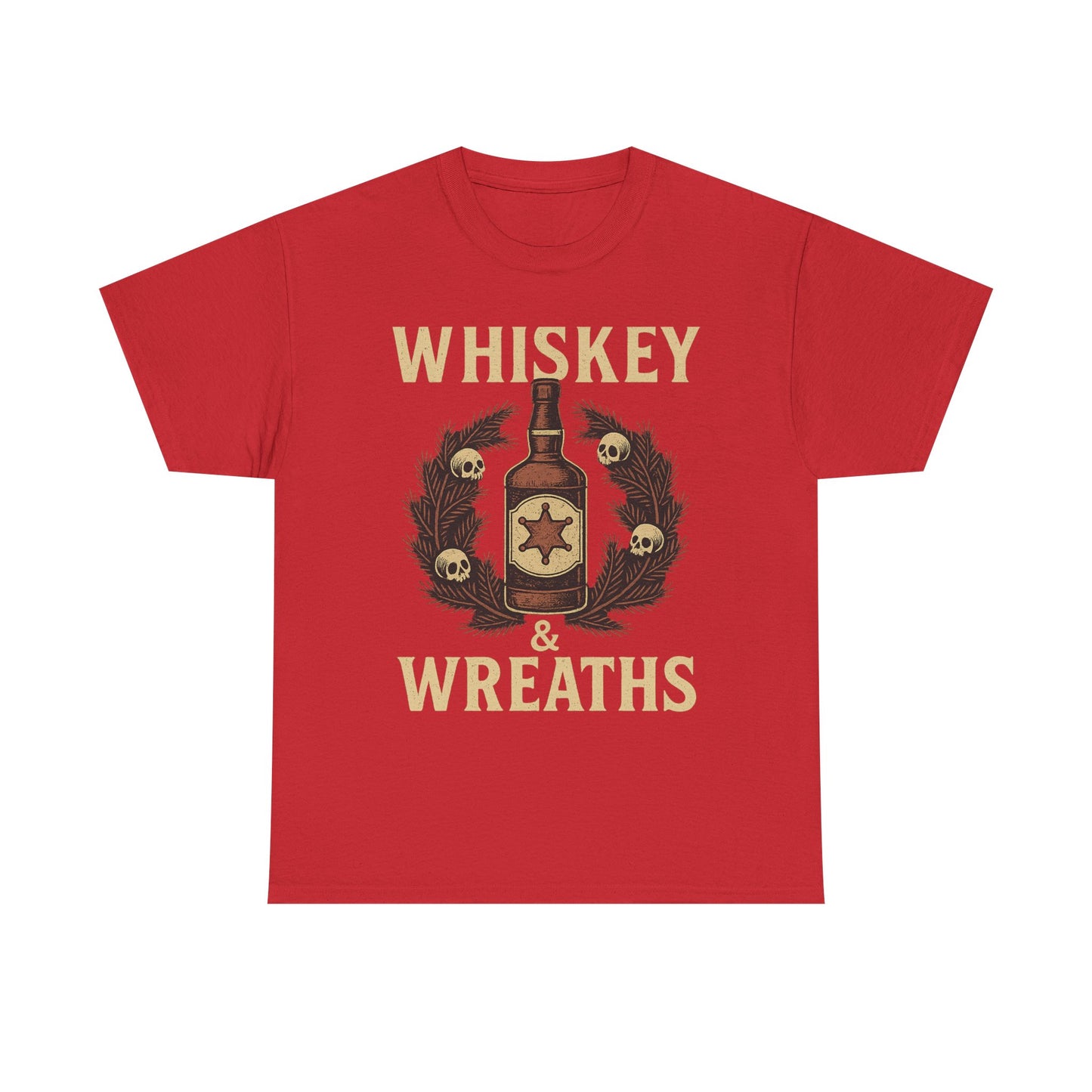 Whiskey & Wreaths – Outlaw Christmas Tee
