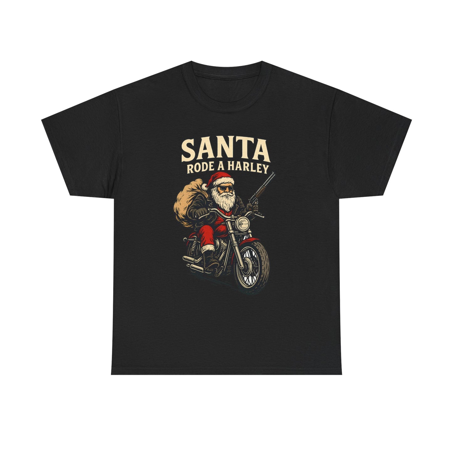 Santa Rode a Harley – Outlaw Christmas Edition Tee