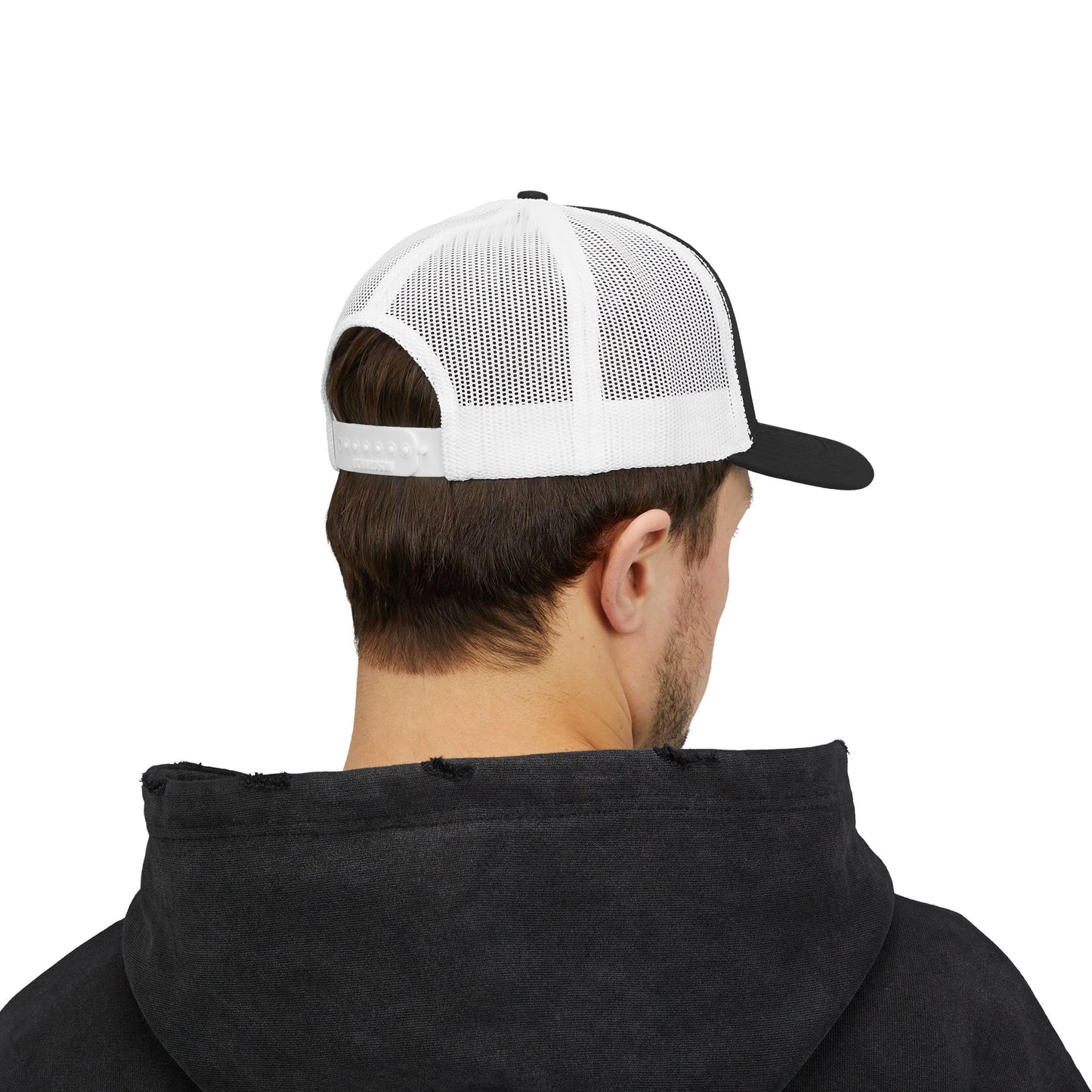 Moonshine Mechanic Trucker Cap – Fixing Problems One Jar at a Time