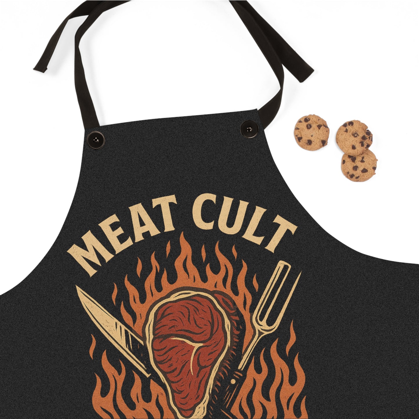 Meat Cult – Praise the Smoke | Outlaw BBQ Apron