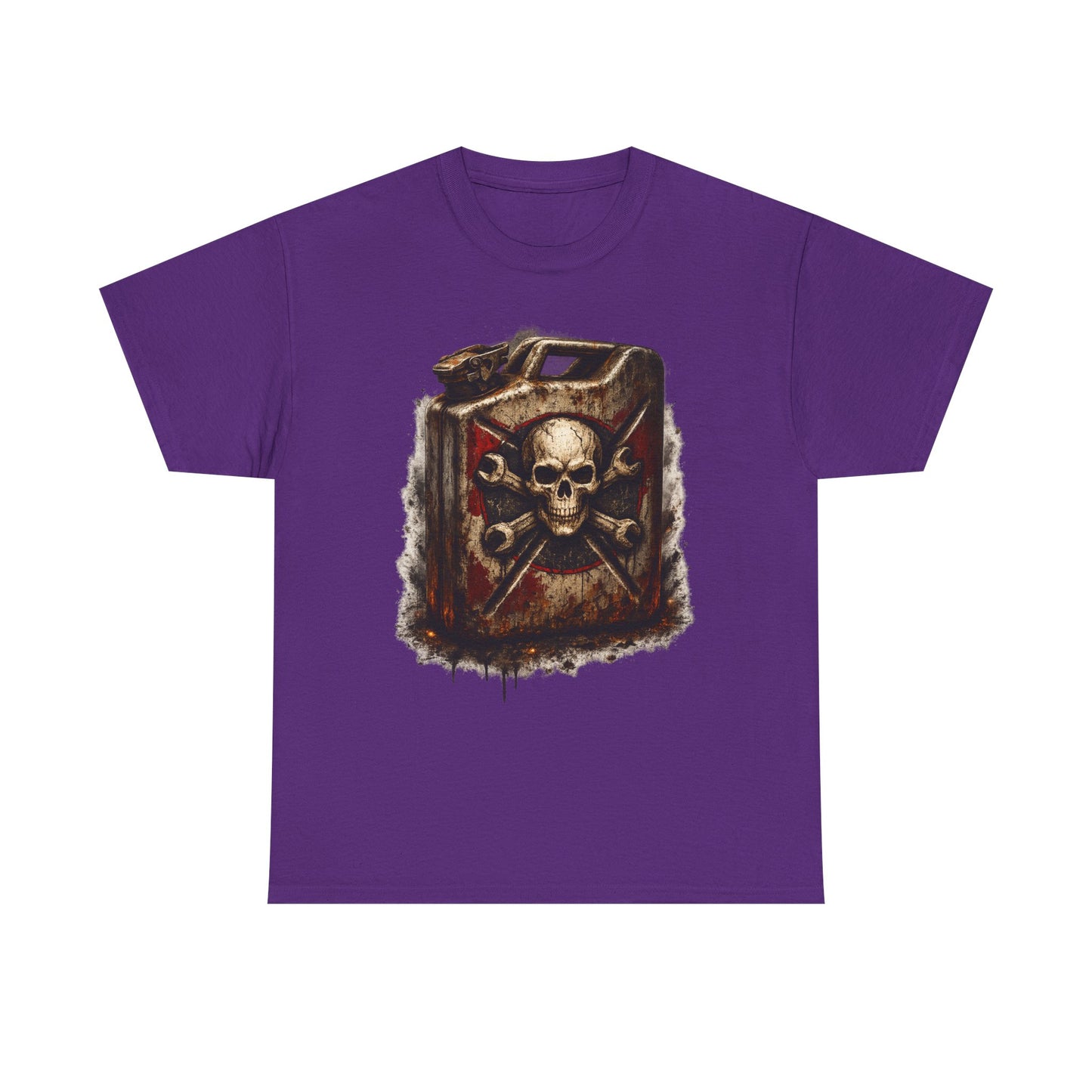 Skull Fuel Can T-Shirt | Outlaw Garage Jerry Can Graphic