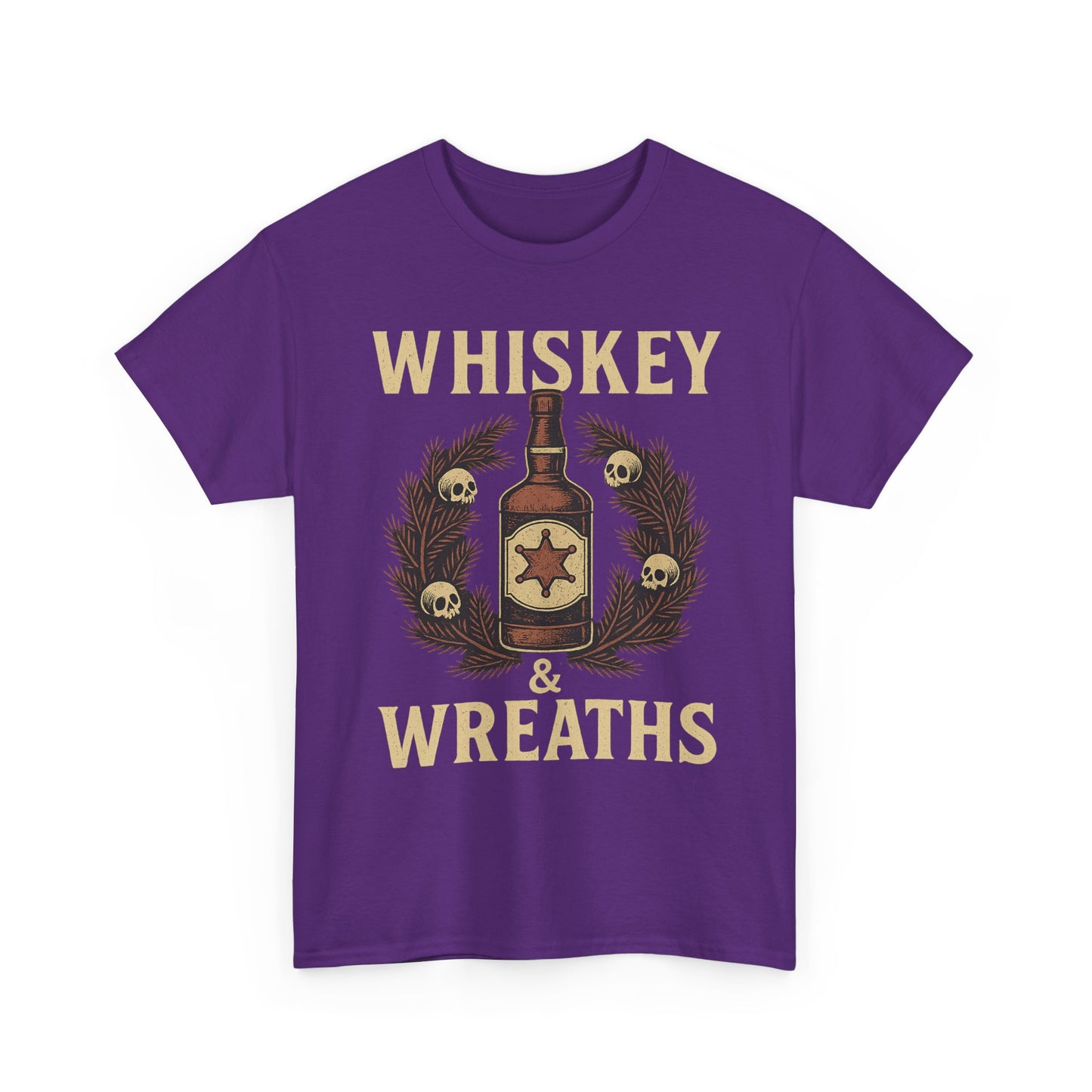 Whiskey & Wreaths – Outlaw Christmas Tee