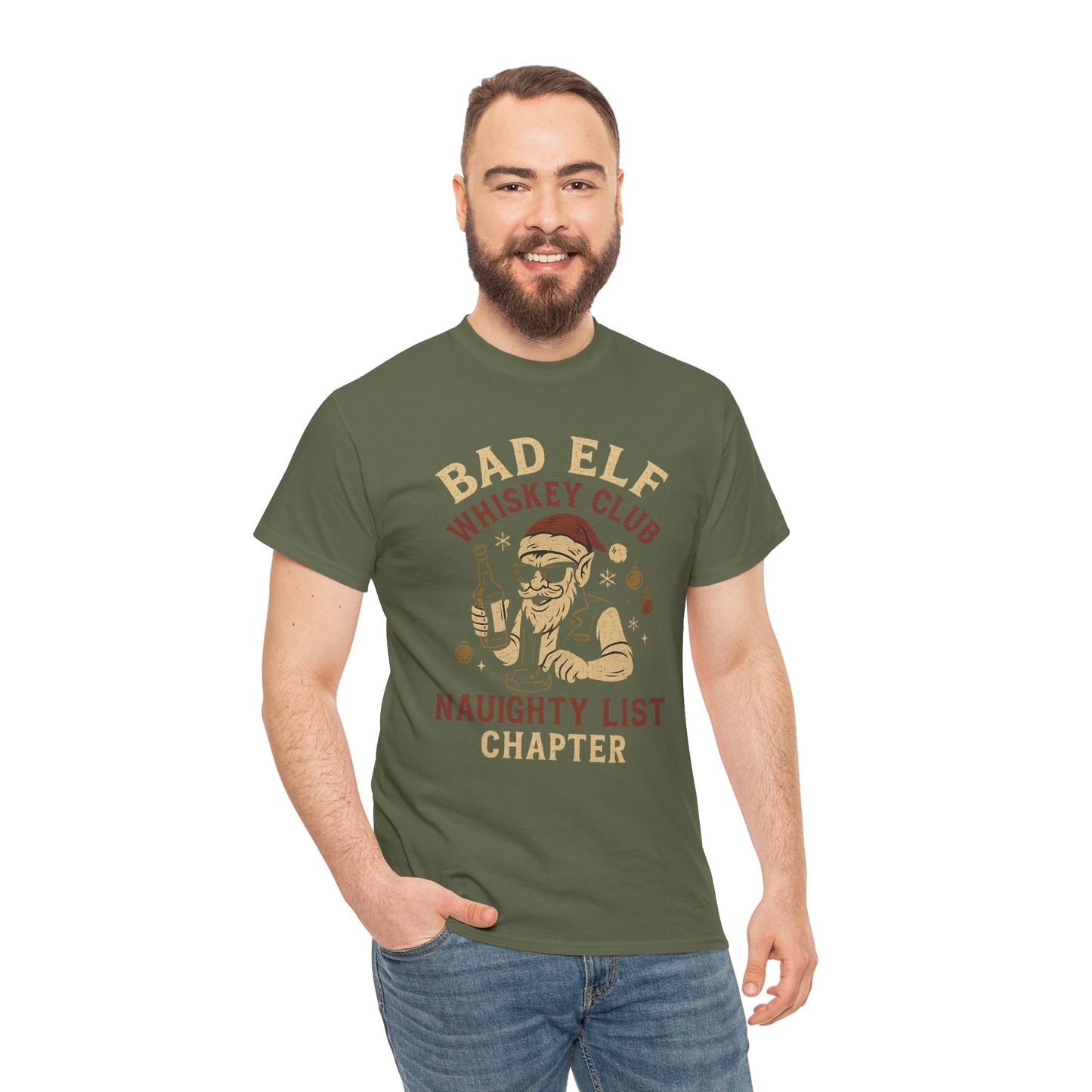 Bad Elf Whiskey Club – Naughty List Chapter Tee