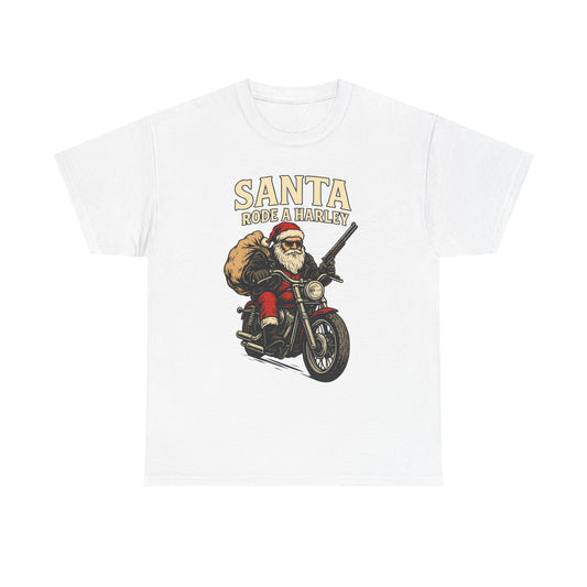 Santa Rode a Harley – Outlaw Christmas Edition Tee