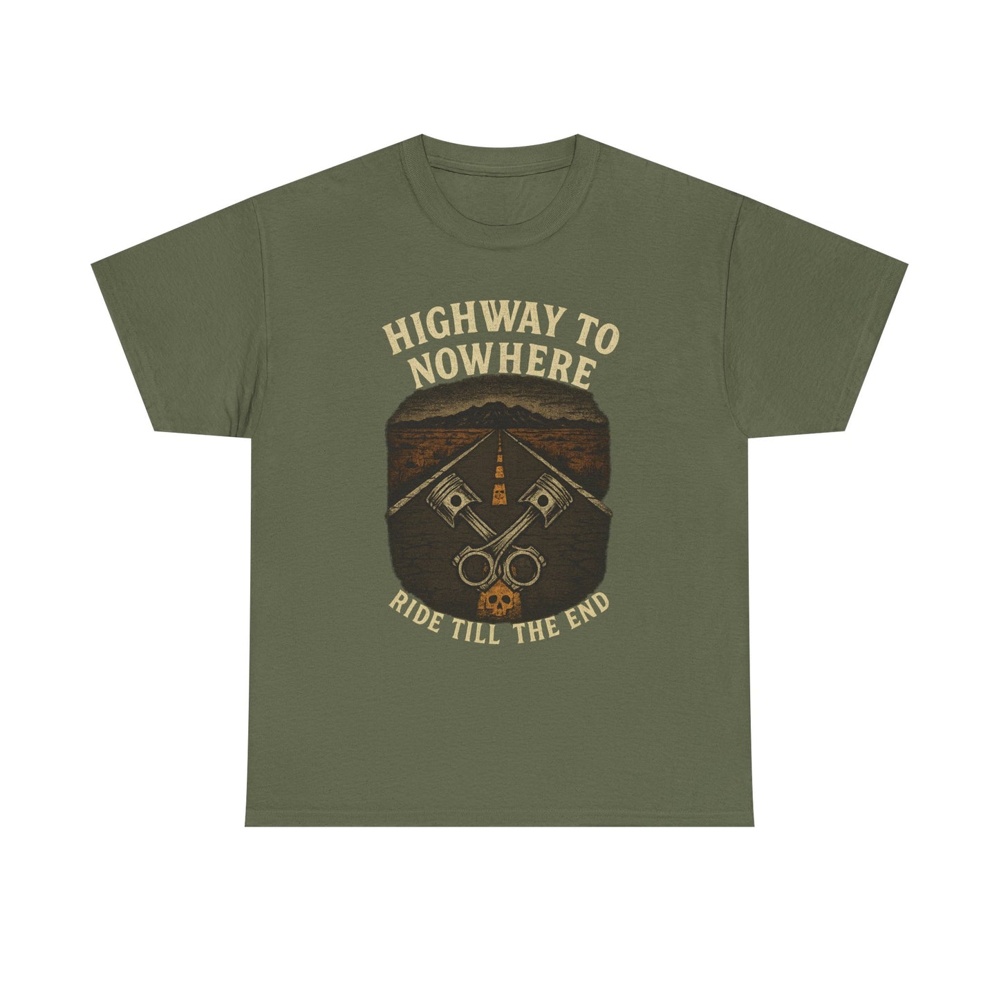 Outlaw Heart, Ride Wild, Live Free - Unisex Heavy Cotton Tee