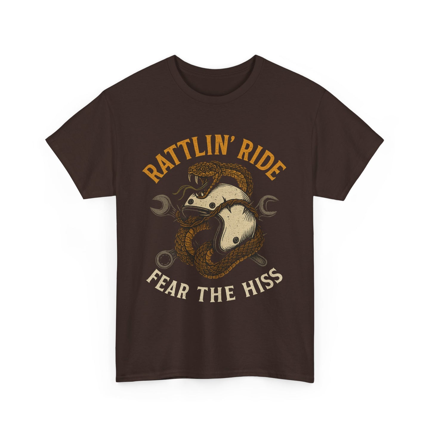 Rattlin’ Ride – Fear the Hiss - Unisex Heavy Cotton Tee