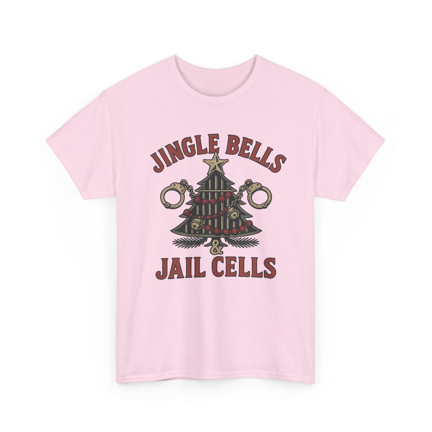 Jingle Bells & Jail Cells – Outlaw Christmas Tee