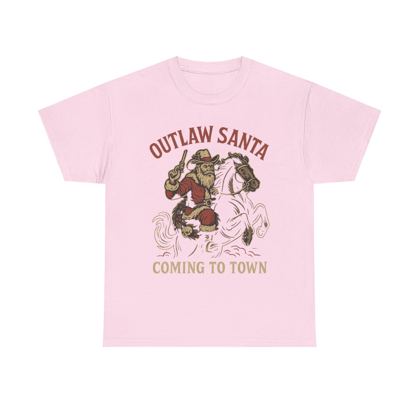 Silent Night in Outlaw Heaven – Western Christmas Tee