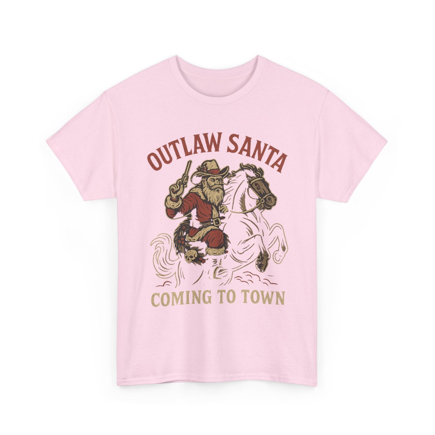 Silent Night in Outlaw Heaven – Western Christmas Tee