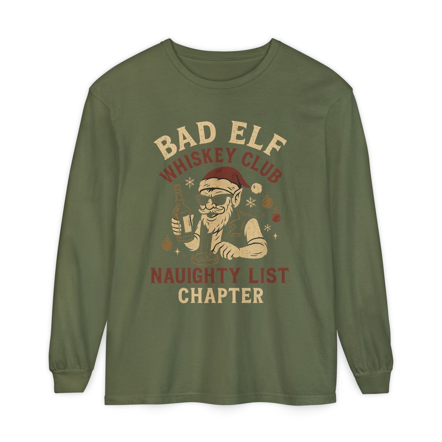 Bad Elf Whiskey Club – Naughty List Chapter Long Sleeve
