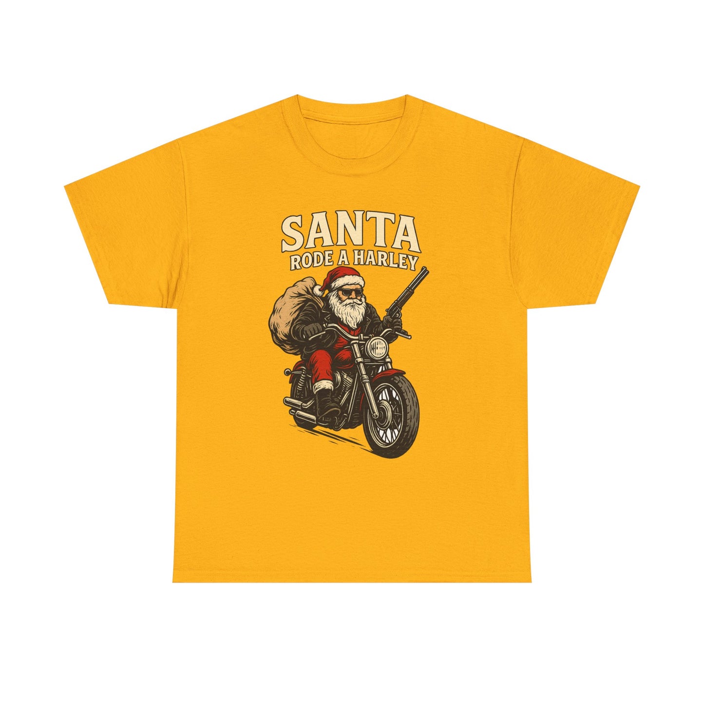 Santa Rode a Harley – Outlaw Christmas Edition Tee